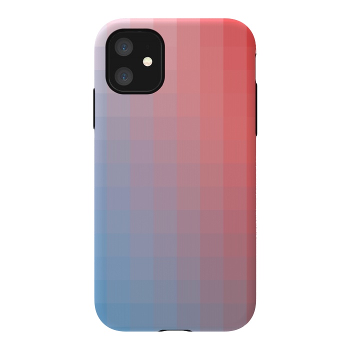 iPhone 11 StrongFit Gradient, Red, White and Blue by amini54