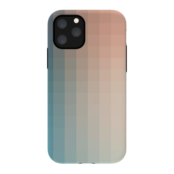 iPhone 11 Pro StrongFit Gradient, Turquoise and Pink by amini54