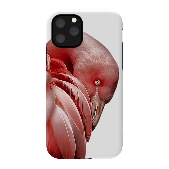 iPhone 11 Pro StrongFit Flamingo Profile by Alemi