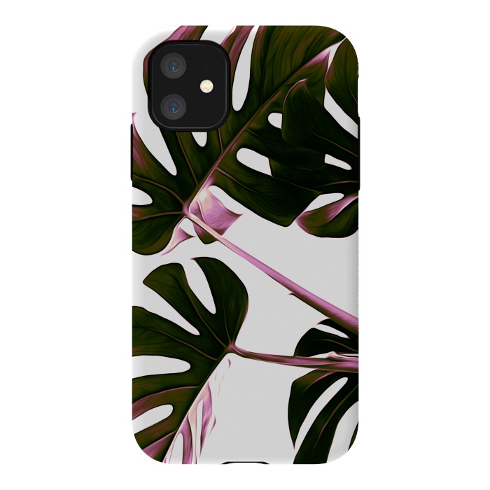 iPhone 11 StrongFit Monstera Illustration by Alemi