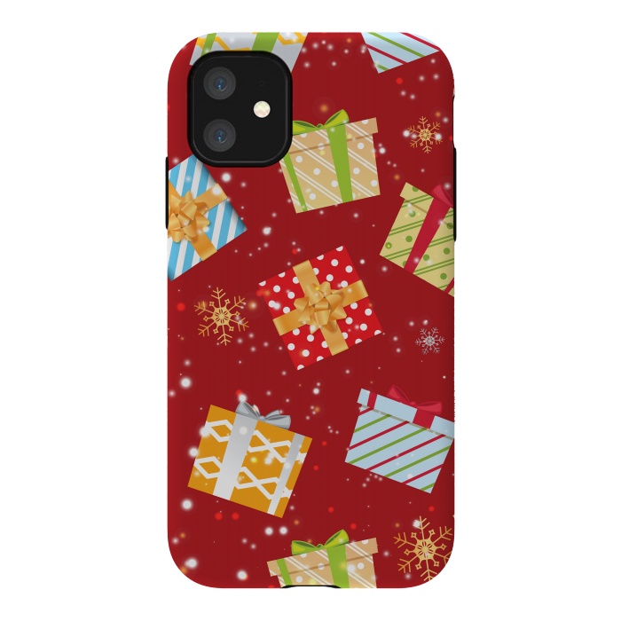 iPhone 11 StrongFit Christmas gifts pattern by Bledi