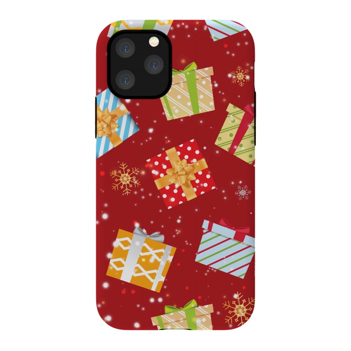 iPhone 11 Pro StrongFit Christmas gifts pattern by Bledi
