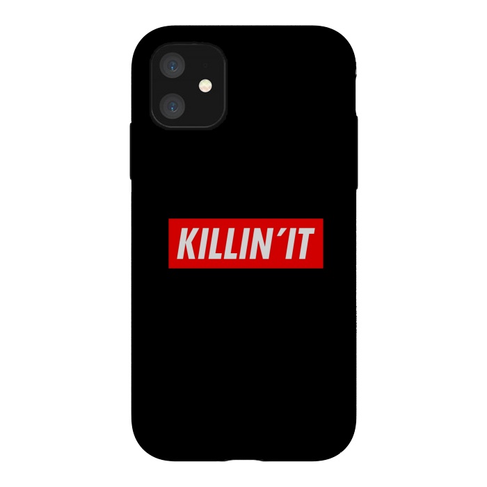 iPhone 11 StrongFit KILLIN'IT by Dhruv Narelia