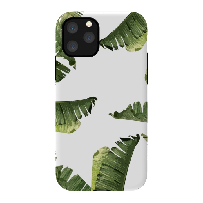 iPhone 11 Pro StrongFit Banana Leaves by Creativeaxle