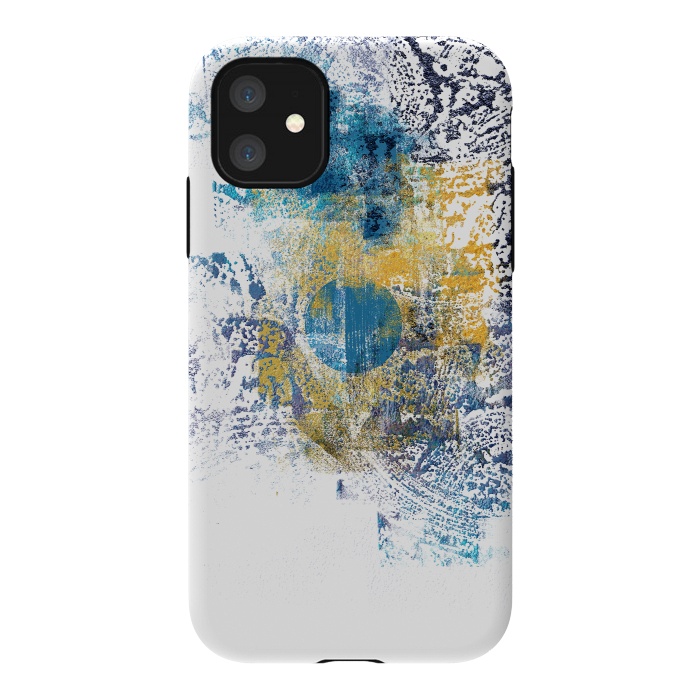 iPhone 11 StrongFit Wild Eclipse - Abstract Painting I by Art Design Works