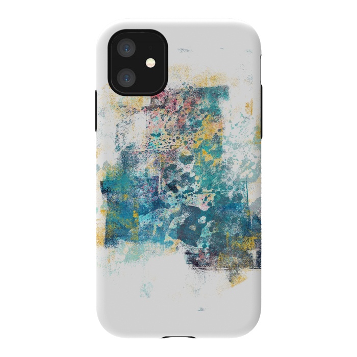 iPhone 11 StrongFit City Tide - Abstract Painting II by Art Design Works
