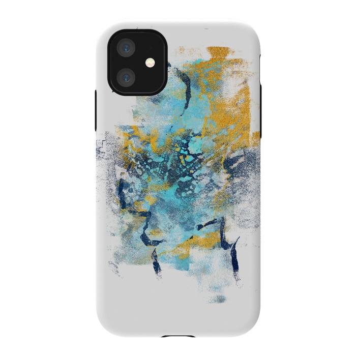 iPhone 11 StrongFit Element Metamorphosis - Abstract Painting IV by Art Design Works