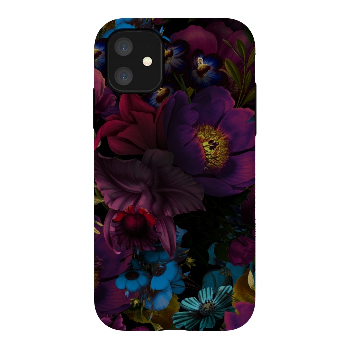 iPhone 11 StrongFit Mystical Flower Night by  Utart