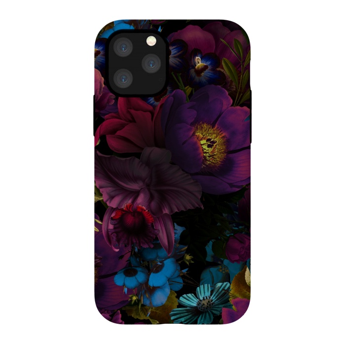 iPhone 11 Pro StrongFit Mystical Flower Night by  Utart