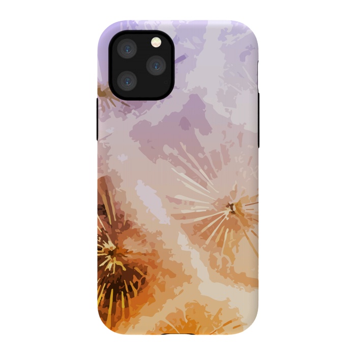 iPhone 11 Pro StrongFit Dandelion Pattern by Creativeaxle