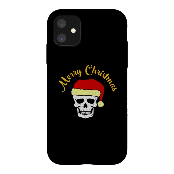 iPhone 11 StrongFit Merry Christmas by Dhruv Narelia
