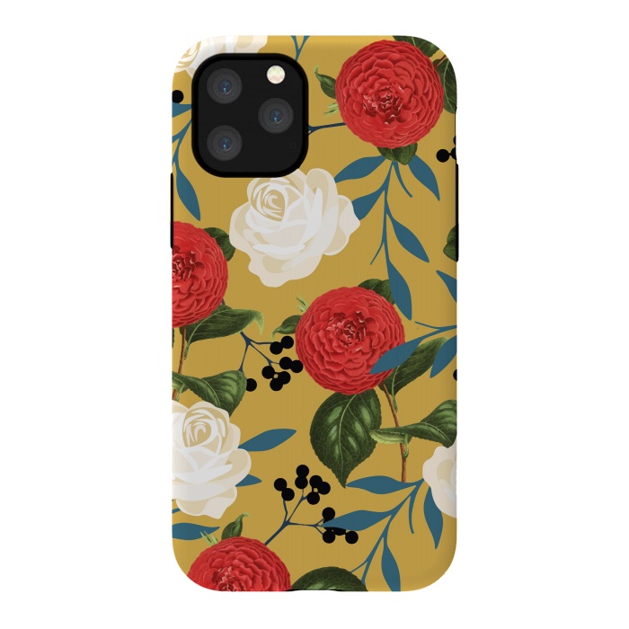 iPhone 11 Pro StrongFit Floral Obsession by Uma Prabhakar Gokhale