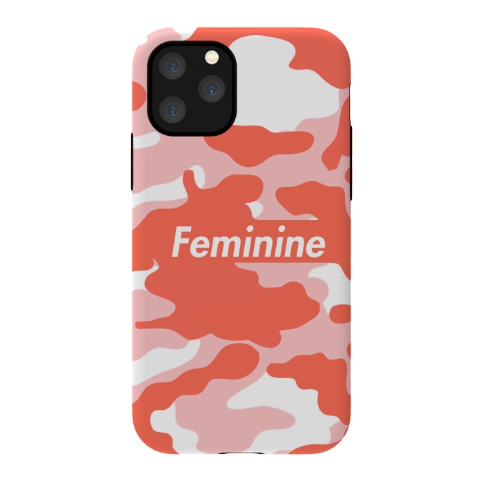 iPhone 11 Pro StrongFit Feminine with Military Feel by Michael Cheung