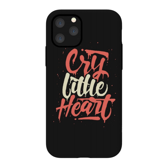 iPhone 11 Pro StrongFit cry little heart by cowohigienis