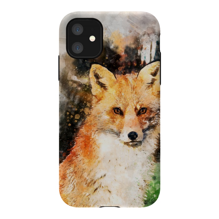 iPhone 11 StrongFit Clever Fox by Creativeaxle