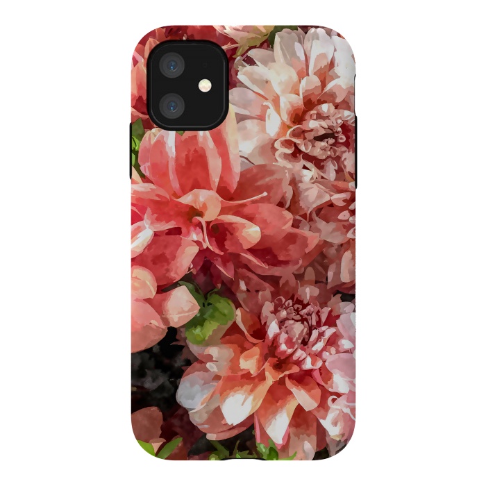 iPhone 11 StrongFit Beauty in Dahlia by Creativeaxle
