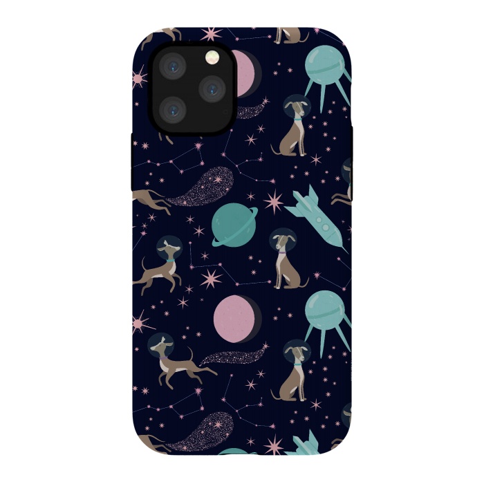 iPhone 11 Pro StrongFit Dogs in Space  by  Utart