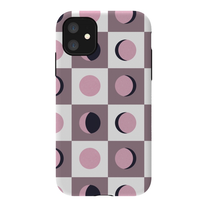 iPhone 11 StrongFit Pink Moons by  Utart