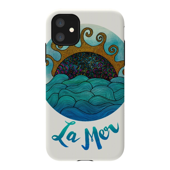 iPhone 11 StrongFit La Mer by Pom Graphic Design