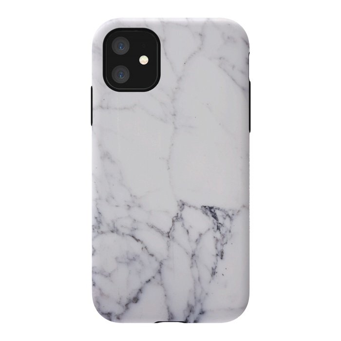 iPhone 11 StrongFit Elegant white marble by Oana 