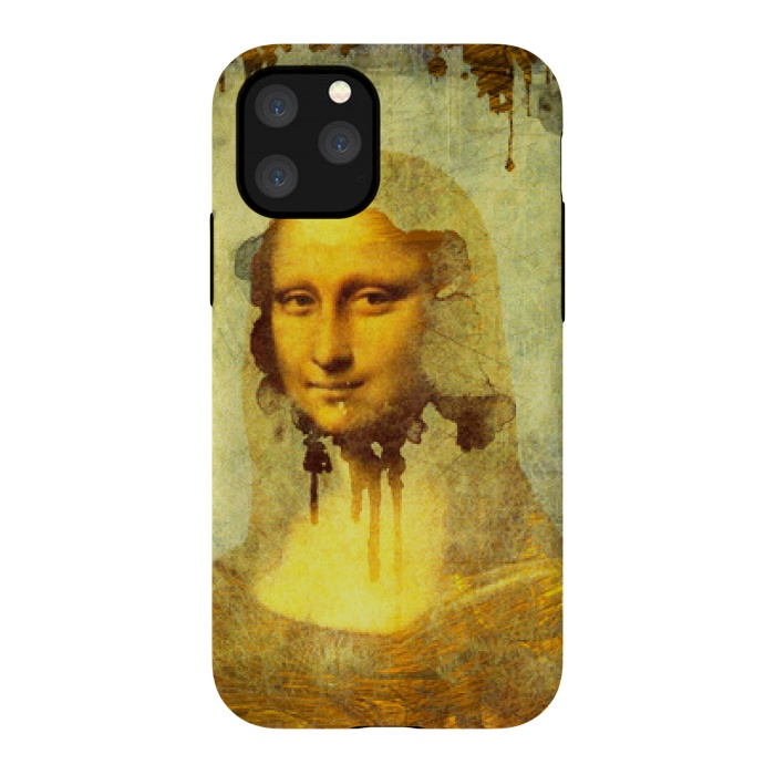 iPhone 11 Pro StrongFit Mona Lisa's Smile by Amira EL-Fohail