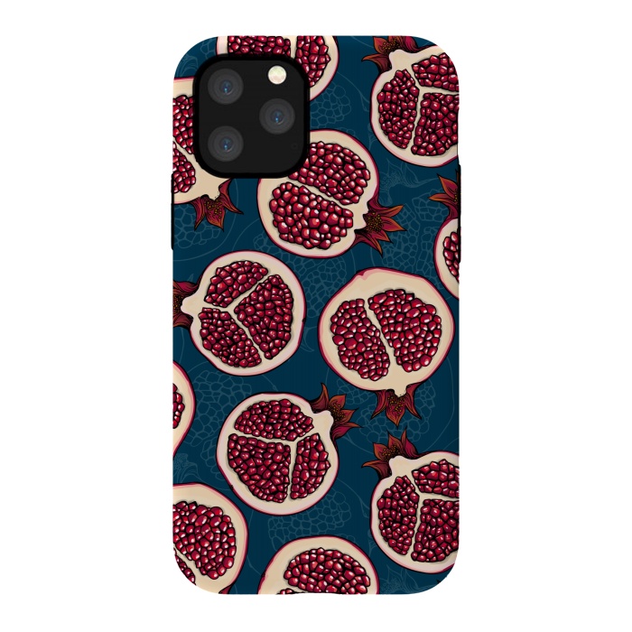 iPhone 11 Pro StrongFit Pomegranate slices 2 by Katerina Kirilova