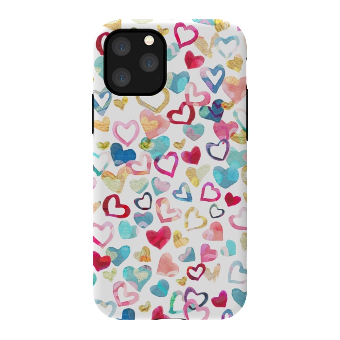 iPhone 11 Pro StrongFit Painted Love by gingerlique