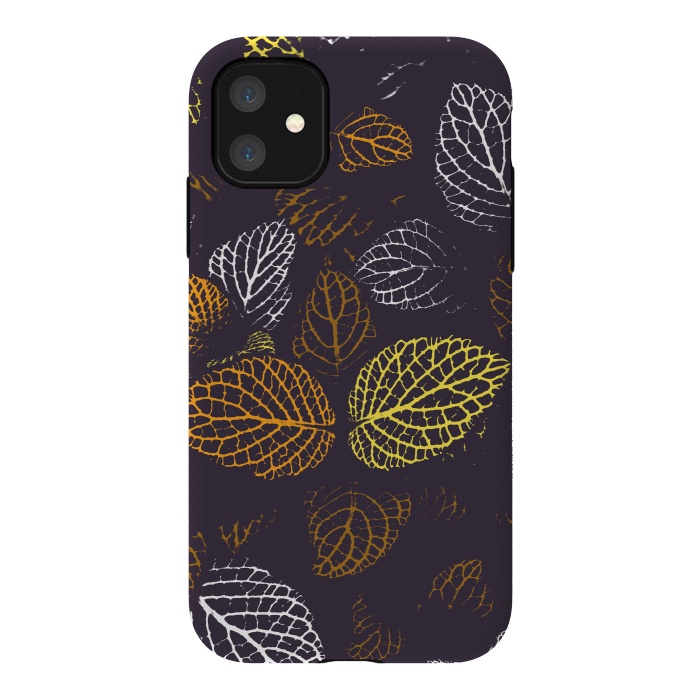 iPhone 11 StrongFit Color contour leaf  by Bledi