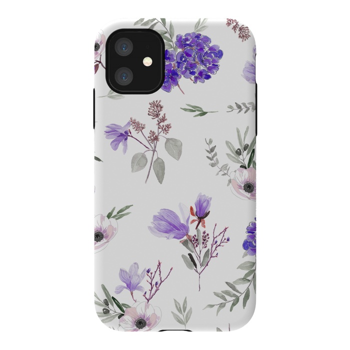 iPhone 11 StrongFit Floral pattern by Anis Illustration