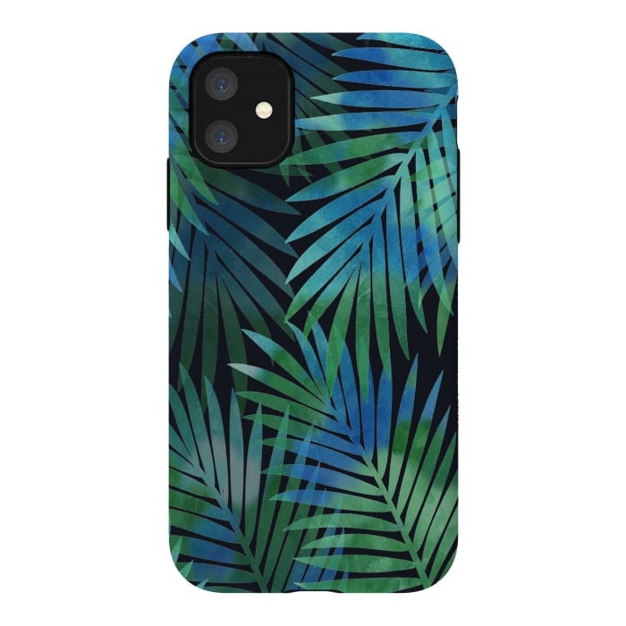 iPhone 11 StrongFit Tropical Memories in Relaxing Palms by ''CVogiatzi.