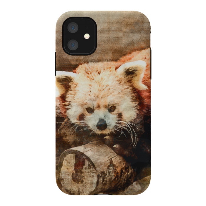 iPhone 11 StrongFit Red Panda by Creativeaxle
