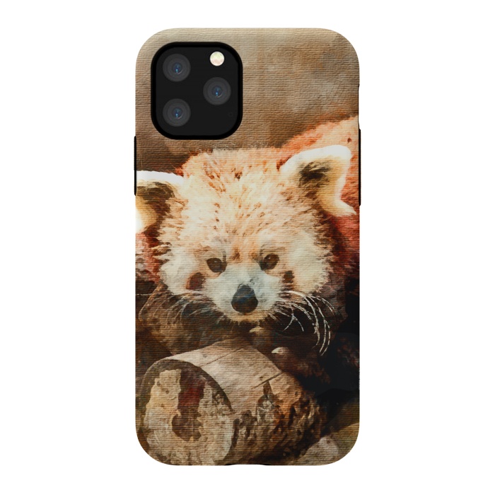 iPhone 11 Pro StrongFit Red Panda by Creativeaxle