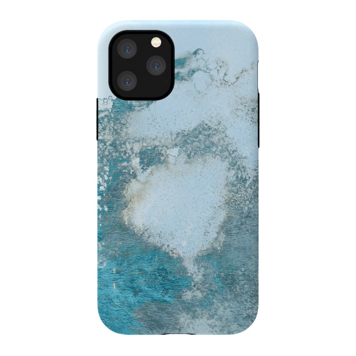 iPhone 11 Pro StrongFit Ice Blue Marble  by  Utart