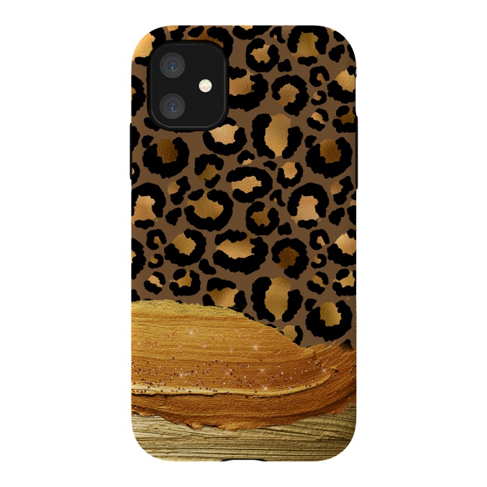 iPhone 11 StrongFit Leopard Skin  by  Utart