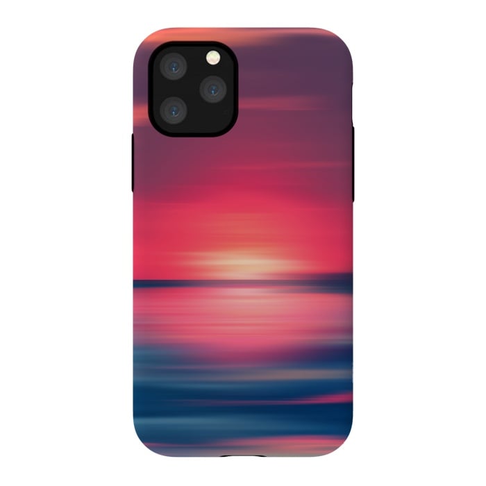iPhone 11 Pro StrongFit Abstract Sunset I by Art Design Works