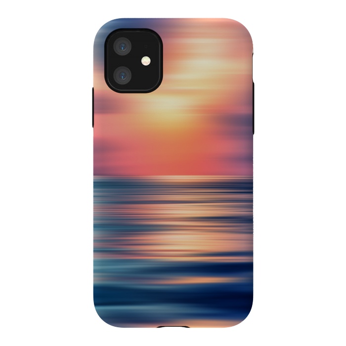 iPhone 11 StrongFit Abstract Sunset II by Art Design Works