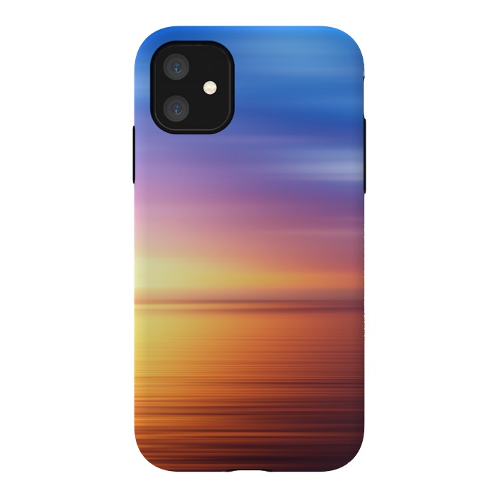 iPhone 11 StrongFit Abstract Sunset IV by Art Design Works
