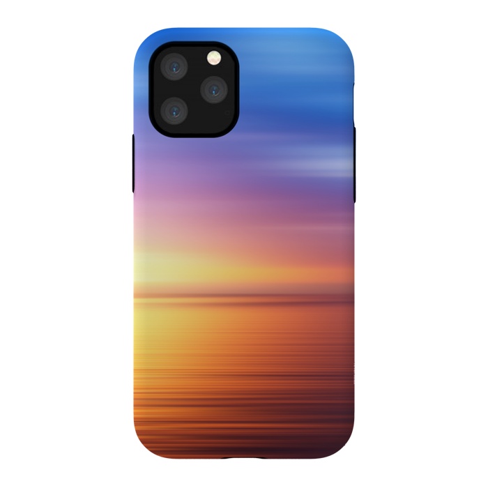 iPhone 11 Pro StrongFit Abstract Sunset IV by Art Design Works