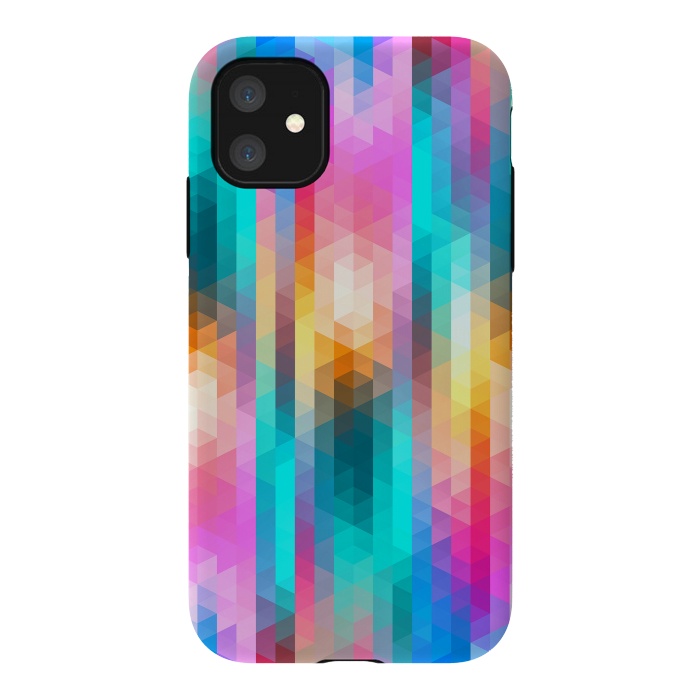 iPhone 11 StrongFit Vivid Pattern V by Art Design Works
