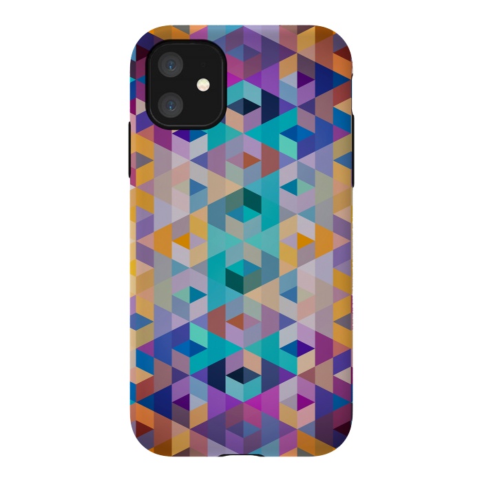 iPhone 11 StrongFit Vivid Pattern III by Art Design Works