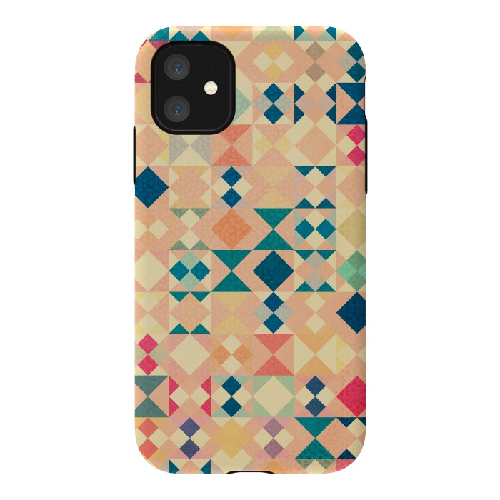 iPhone 11 StrongFit Vivid Pattern IV by Art Design Works