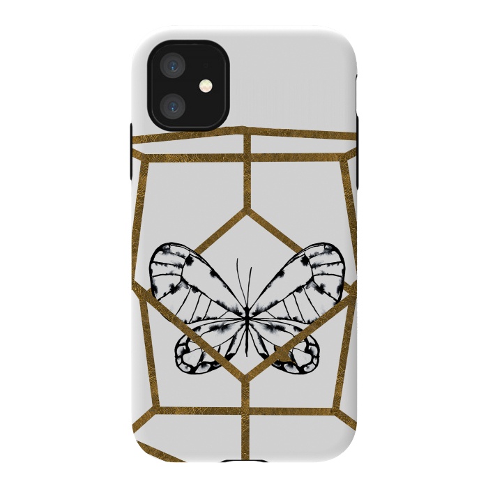 iPhone 11 StrongFit Butterfly by Amaya Brydon