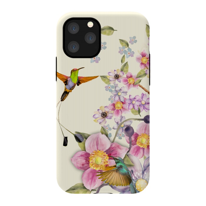 iPhone 11 Pro StrongFit Tropical Kingfisher by Creativeaxle