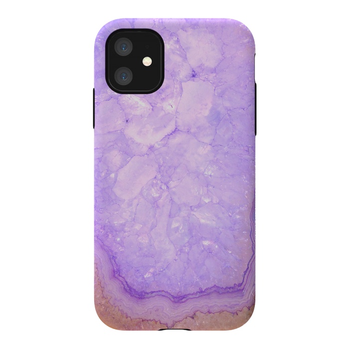 iPhone 11 StrongFit Purple Agate by  Utart