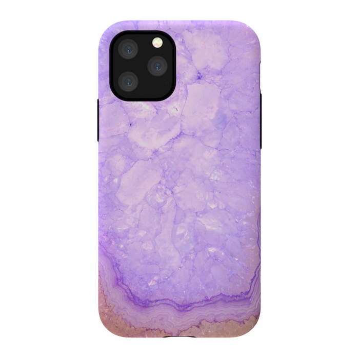 iPhone 11 Pro StrongFit Purple Agate by  Utart