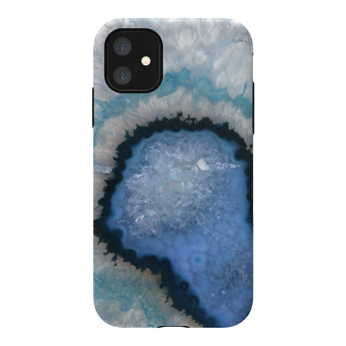 iPhone 11 StrongFit  Blue Agate by  Utart