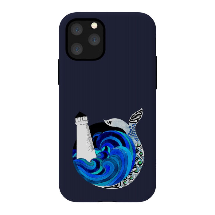 iPhone 11 Pro StrongFit Nova Scotian Seas by Amaya Brydon