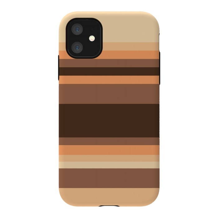 iPhone 11 StrongFit Stripes Pattern by Dhruv Narelia