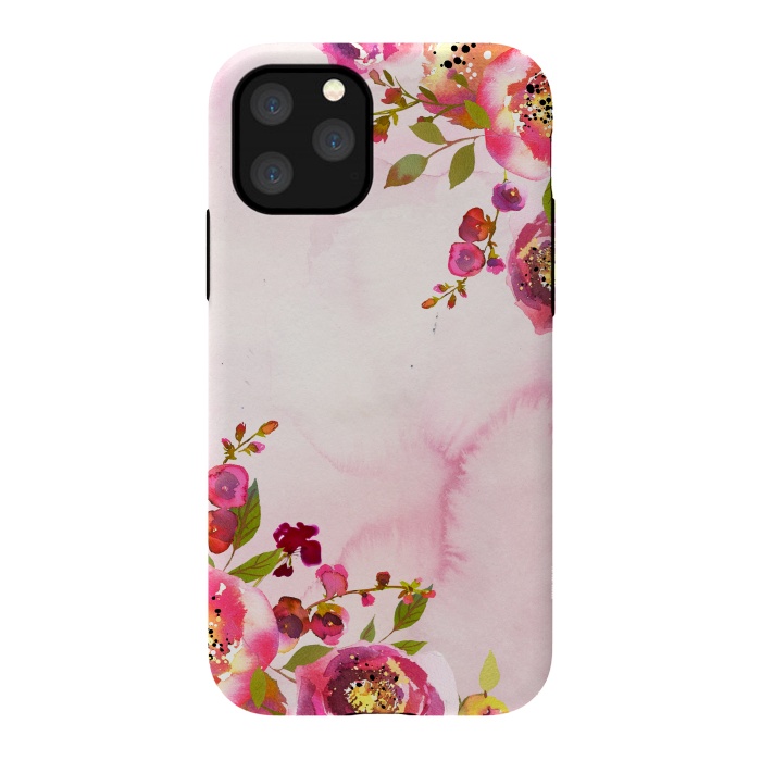 iPhone 11 Pro StrongFit Hand drawn Flower bouquets by  Utart