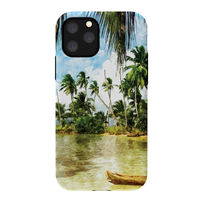 iPhone 11 Pro StrongFit Beach for Love by Creativeaxle
